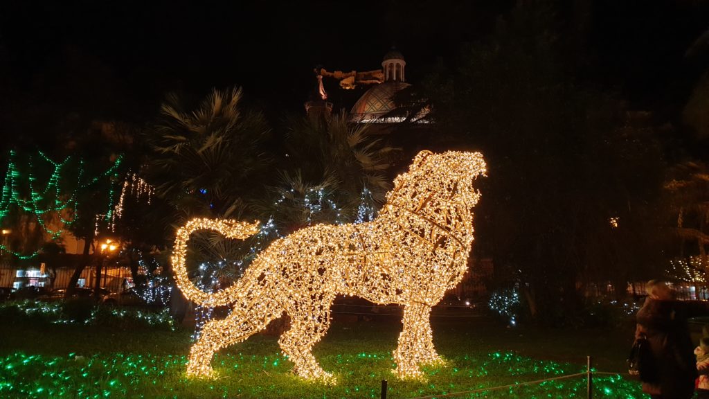 Christmas holidays in Salerno- Villa Comunale 2019